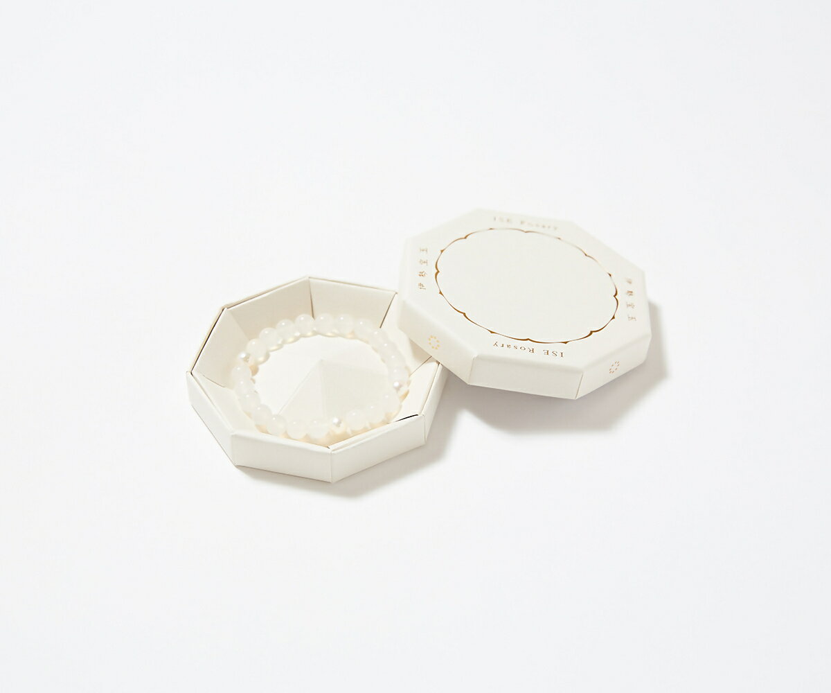 【ふるさと納税】1897 伊勢の白玉幣・伊勢宝玉 白瑪瑙　伊勢とこわかや お守り 真珠 夫婦岩チョーカー あこや真珠 伊勢宝玉　天然石　白玉幣　伊勢の白玉幣　精麻 サムネイル2