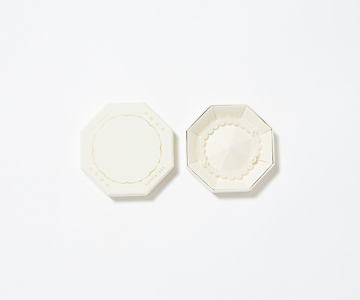 【ふるさと納税】1897 伊勢の白玉幣・伊勢宝玉 白瑪瑙　伊勢とこわかや お守り 真珠 夫婦岩チョーカー あこや真珠 伊勢宝玉　天然石　白玉幣　伊勢の白玉幣　精麻 サムネイル3