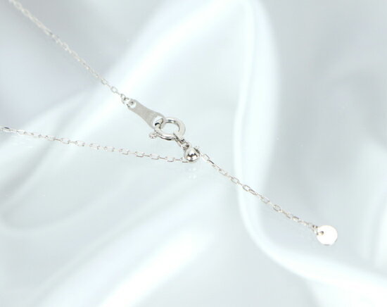 【ふるさと納税】800 【真珠科学研究所オーロラ花珠鑑別書付】Pt　あこや花珠本真珠8.0mmup　ダイヤモンド0.16ct　ペンダントネックレス サムネイル3