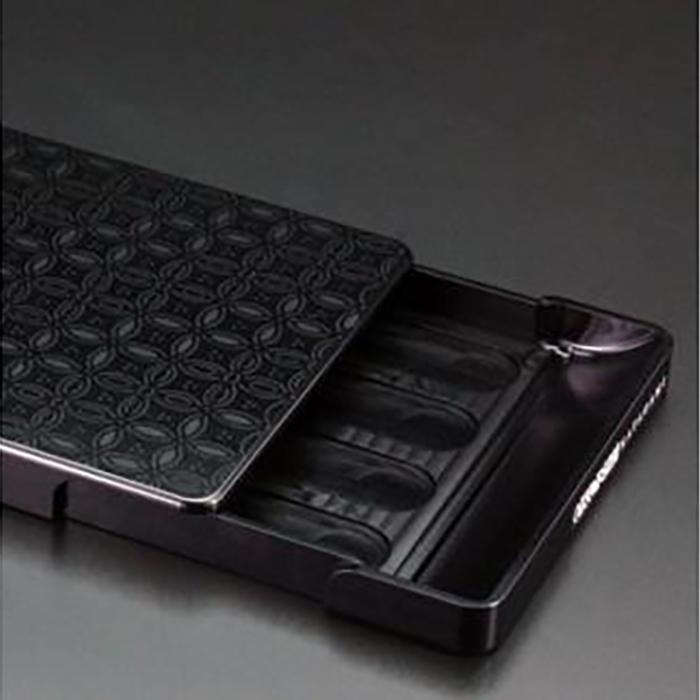 【ふるさと納税】名刺ケース ジュラルミン削り出し ＜七宝＞BLACK サムネイル3