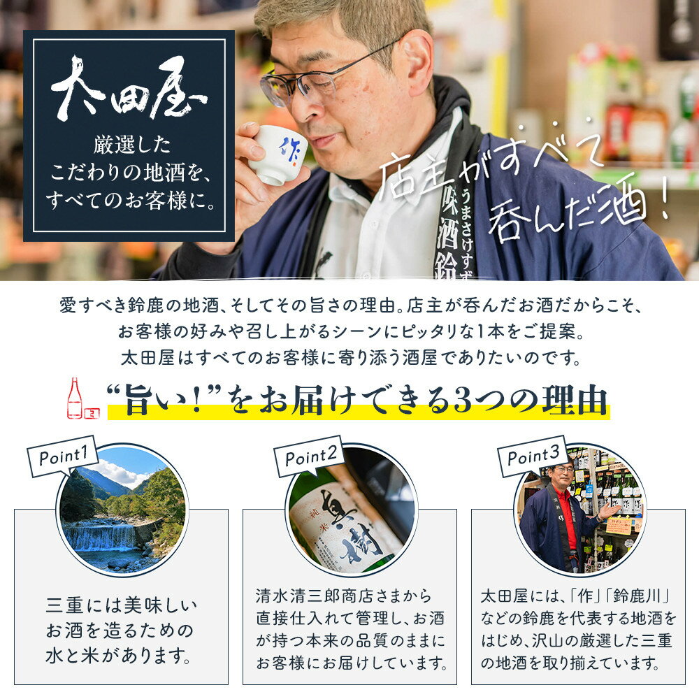 【ふるさと納税】作 智 純米大吟醸 750ml | お酒 さけ 人気 おすすめ 送料無料 ギフト サムネイル3