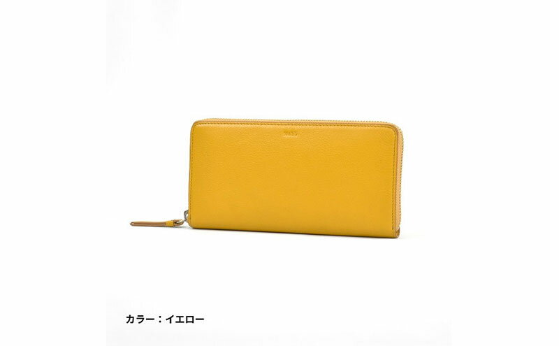【ふるさと納税】レディース本革長財布 4M2-1151（・イエロー） サムネイル2