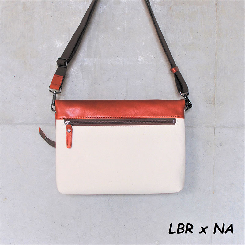 【ふるさと納税】レディース　国産　キャンパスクラッチ　7M8-1063（ナチュラル×ライトブラウン） サムネイル3