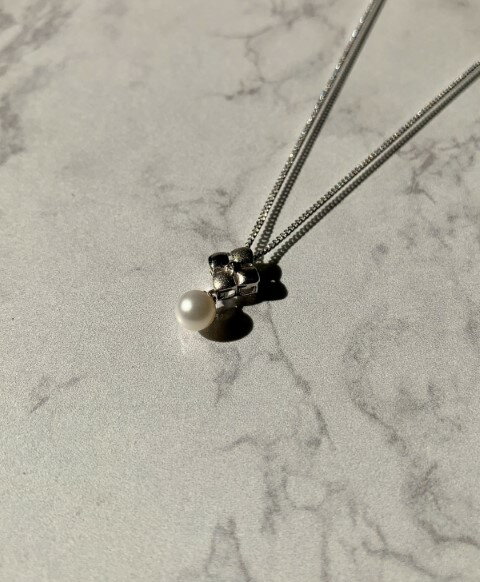 10-16あこや真珠ペンダント