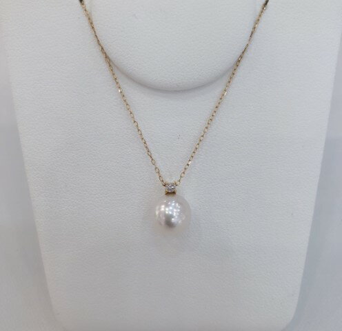 150-04 K18アコヤパールペンダント