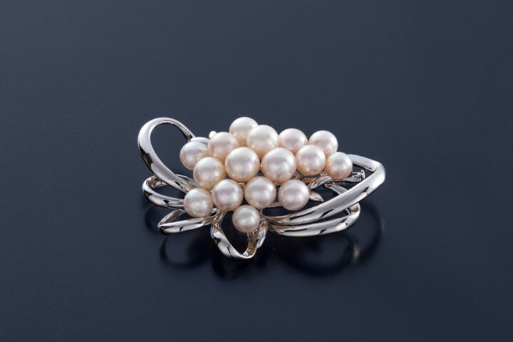 170-01あこや真珠ブローチ