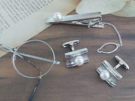 200-05伊勢志摩あこや本真珠カフスセット(A)