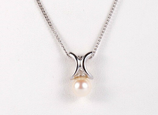 【ふるさと納税】真珠 パール ペンダント あこや真珠 5.5mm チェーン 40cm あこや真珠ネックレス アクセサリー ジュエリー 保証書ケース付 ギフト プレゼント I-66 - 画像2