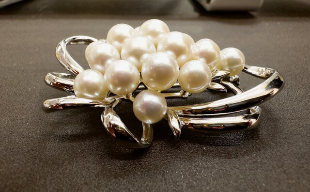 【ふるさと納税】170-01あこや真珠ブローチ サムネイル2