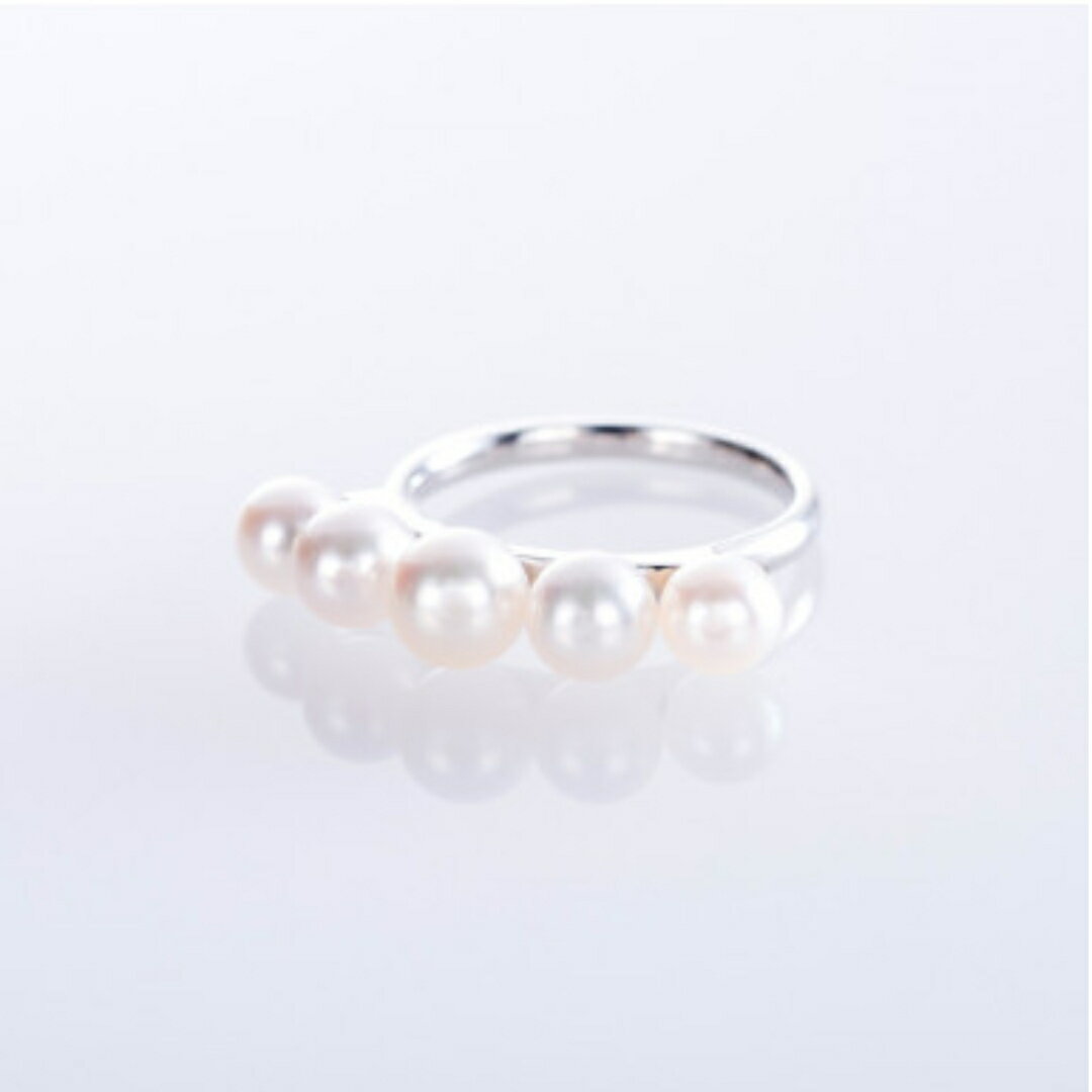 【ふるさと納税】300-04プラチナアコヤパールリング サムネイル2