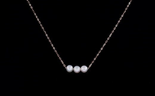 L-66あこやベビーパールペンダント（K10PG）