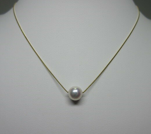 O-18あこや本真珠　プチペンダント（10-A）