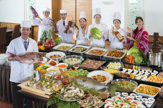 P-34伊勢志摩の絶景　鳥羽グランドホテル　平日限定　海の見えるレストランで豪華！海鮮バイキングペア宿泊プラン