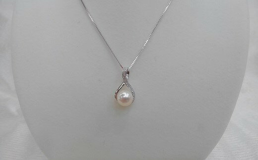 S-20伊勢志摩あこや本真珠ペンダント(P06)SV製