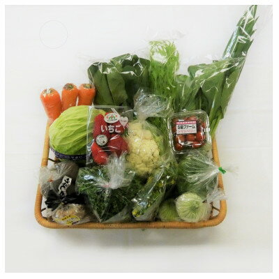 三重県いなべ市の農産物直売所「ふれあいの駅うりぼう」より「旬の新鮮野菜・果物セット」をお届けします!【配送不可地域：離島・北海道・沖縄県】【1201237】