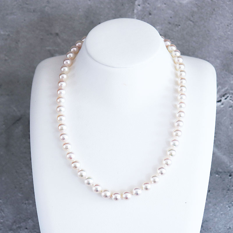 【ふるさと納税】 パール優美 真珠パール ジュエリー ネックレス アクセサリー あこや リボン 本真珠 三重県 伊勢 志摩 志摩市 伊勢志摩 冠婚葬祭 慶事 弔事 結婚式 入学式 母の日 誕生日 記念日 クリスマス プレゼント カジュアル シンプル フォーマル サムネイル2