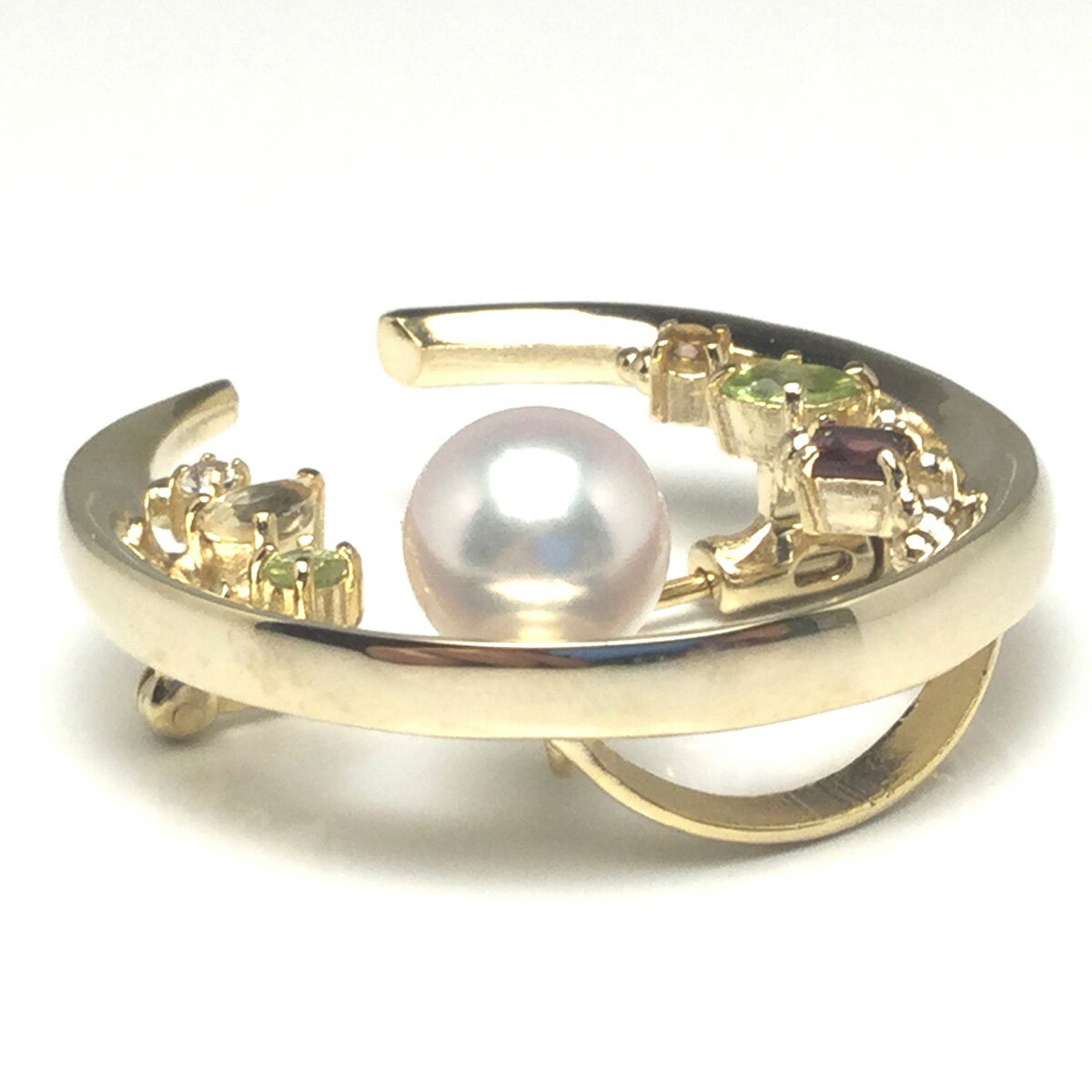 【ふるさと納税】 老舗の真珠専門店・アコヤ真珠ブローチ (SV925金色 / SV925銀色) 8.0～8.5ミリ / 伊勢志摩 伊勢 志摩 英虞湾 真珠 パール アコヤ貝 アクセサリー ブローチ 冠婚葬祭 慶事 結婚式 入学式 卒業式 ギフト フォーマル プレゼント 誕生石 ジュエリー 記念日 サムネイル2