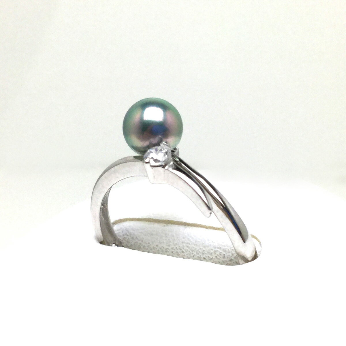 【ふるさと納税】 真珠 アクセサリー 指輪 リング パール 5.5ミリ ～ 6ミリ シルバー 伊勢志摩 伊勢 志摩 鳥羽 志摩市 冠婚葬祭 結婚式 クリスマス ホワイトデー / 老舗の真珠専門店・高品質アコヤ真珠フリーサイズリング5.5～6.0ミリ(ホワイト系 / ブルー系) サムネイル3