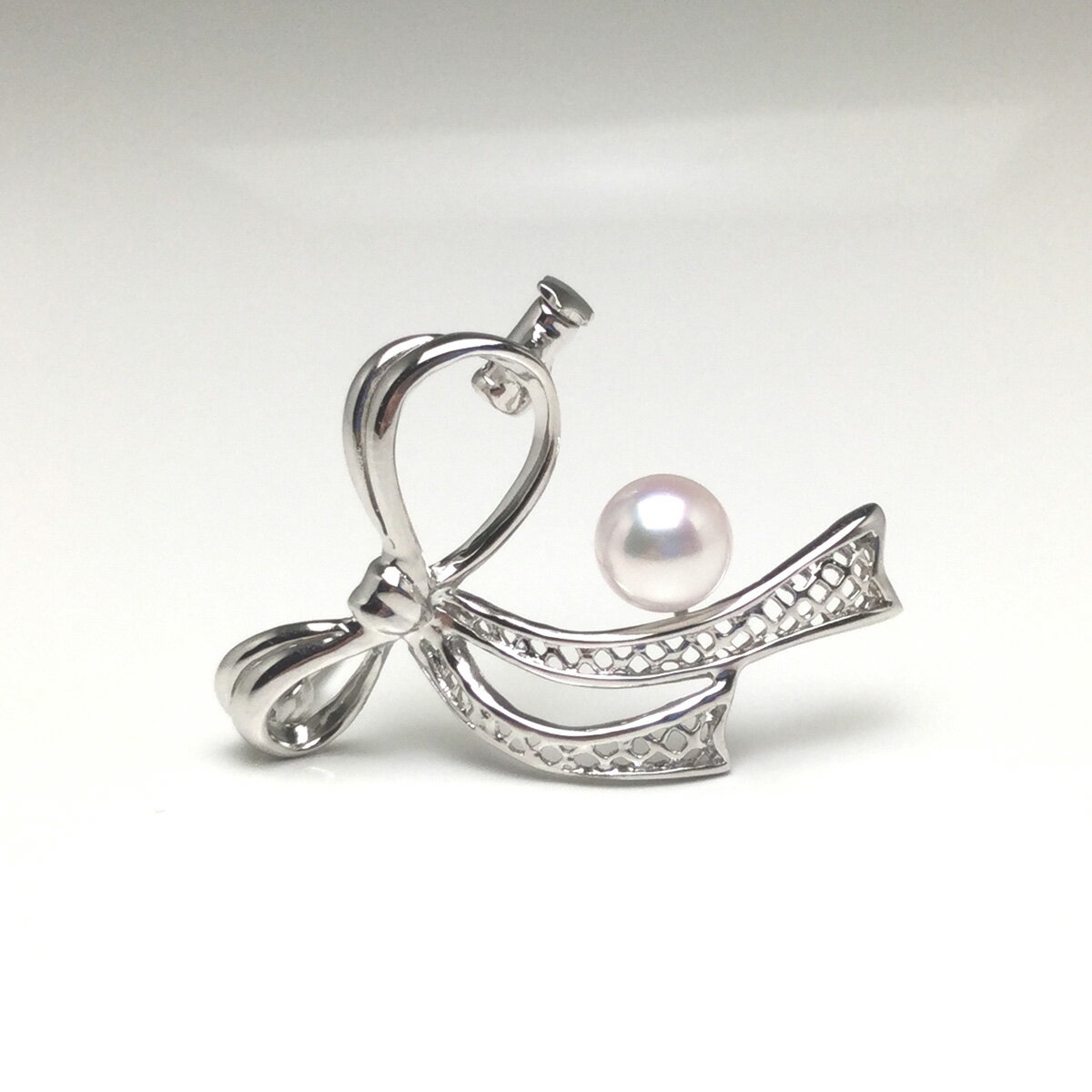 【ふるさと納税】 真珠 アクセサリー ブローチ パール 6.5mm ～ 7mm シルバー レディース 伊勢志摩 伊勢 志摩 冠婚葬祭 結婚式 入学式 卒業式 ジュエリー / 老舗の真珠専門店・高品質アコヤ真珠ブローチ6.5～7.0ミリ（タイプ：A） サムネイル2