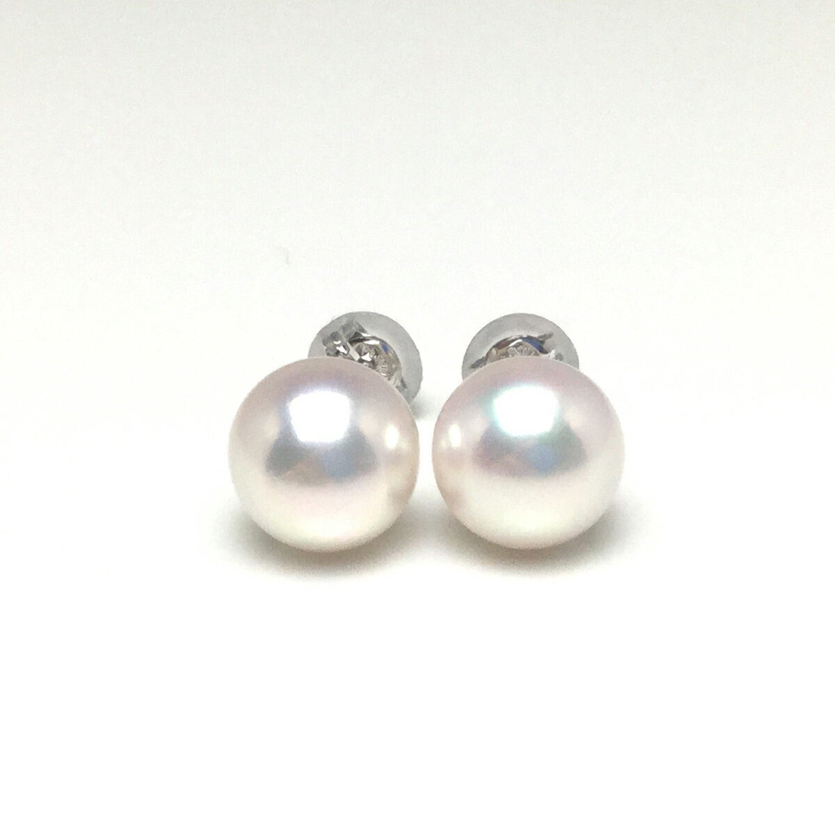 【ふるさと納税】 真珠 アクセサリー ピアス パール 8.5mm ～ 9mm プラチナ レディース 伊勢志摩 伊勢 志摩 冠婚葬祭 結婚式 入学式 卒業式 成人式 慶事 ジュエリー アコヤ真珠 花珠 大粒 / 老舗の真珠専門店・花珠クラス・アコヤ真珠ピアス8.5～9.0ミリ（Pt900） サムネイル3