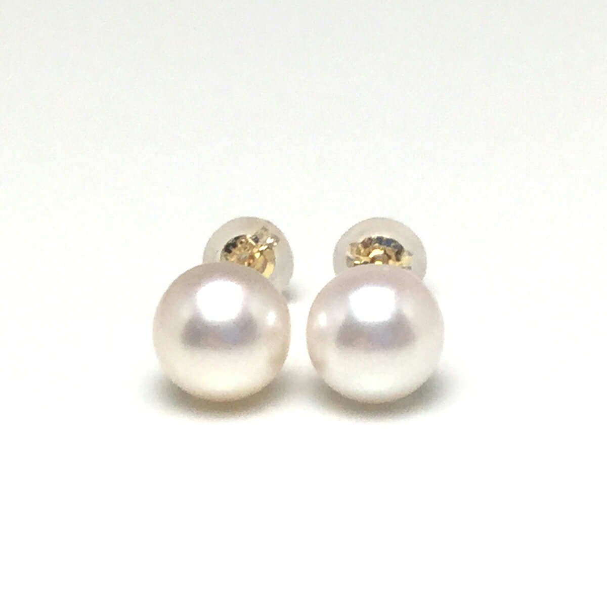 【ふるさと納税】 真珠 アクセサリー ピアス パール 7mm ～ 7.5mm K18 or K14 レディース 伊勢志摩 伊勢 志摩 冠婚葬祭 結婚式 入学式 卒業式 成人式 慶事 ジュエリー アコヤ真珠 / 老舗の真珠専門店・高品質アコヤ真珠ピアス7.0～7.5ミリ（K18YG or K14WG） - 画像3