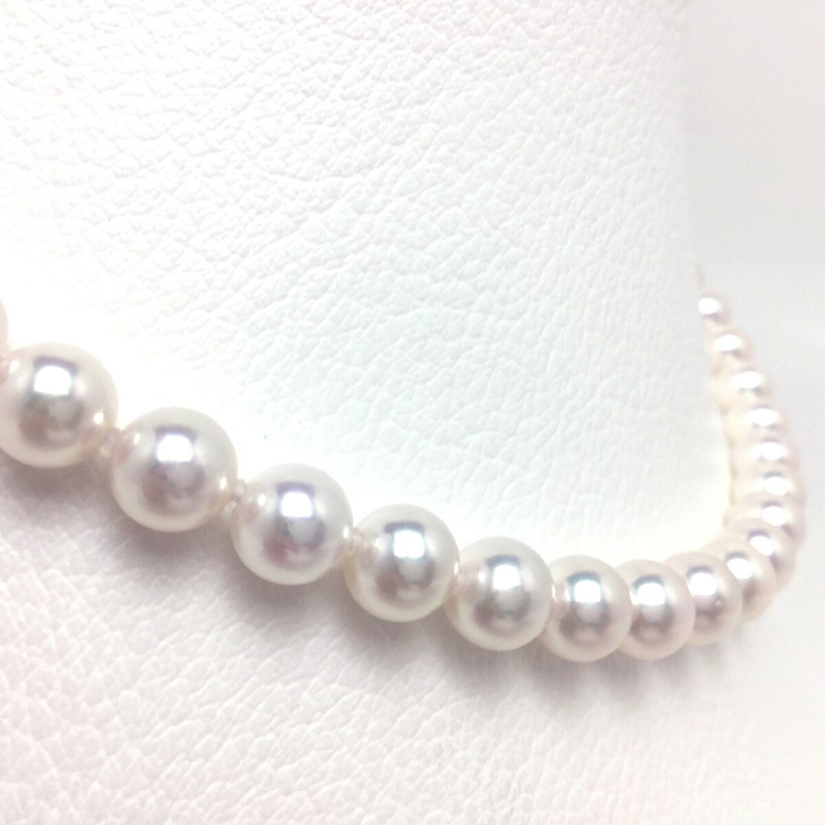 【ふるさと納税】 真珠 パール アクセサリー ネックレス イヤリング ピアス 伊勢志摩 志摩 三重県 あこや セット ジュエリー 冠婚葬祭 結婚式 入学式 卒業式 / 老舗の真珠専門店・オーロラ天女鑑別書付きアコヤ真珠 ネックレス ・ イヤリング ・ ピアス セット7.5～8.0ミリ サムネイル2