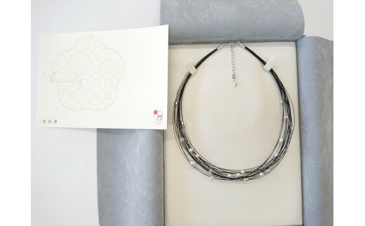 【ふるさと納税】 真珠 ネックレス 4 ～ 7 mm アクセサリー ジュエリー 三重県 志摩市 ファッション おしゃれ カジュアル プレゼント 贈り物 贈答 / 志摩産アコヤ真珠・ステンレスワイヤー玉入りネックレス サムネイル3