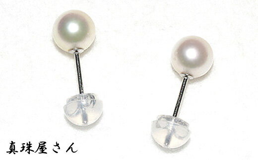 【ふるさと納税】 真珠屋さん アコヤ本真珠 ホワイトピンク 5.5～6.0ミリ 高品質 K18 / Pt900 ピアス / 真珠 アクセサリー ピアス パール 18金 ゴールド プラチナ ジュエリー 人気 アコヤ真珠 三重県 伊勢志摩 伊勢 志摩 志摩市 サムネイル3