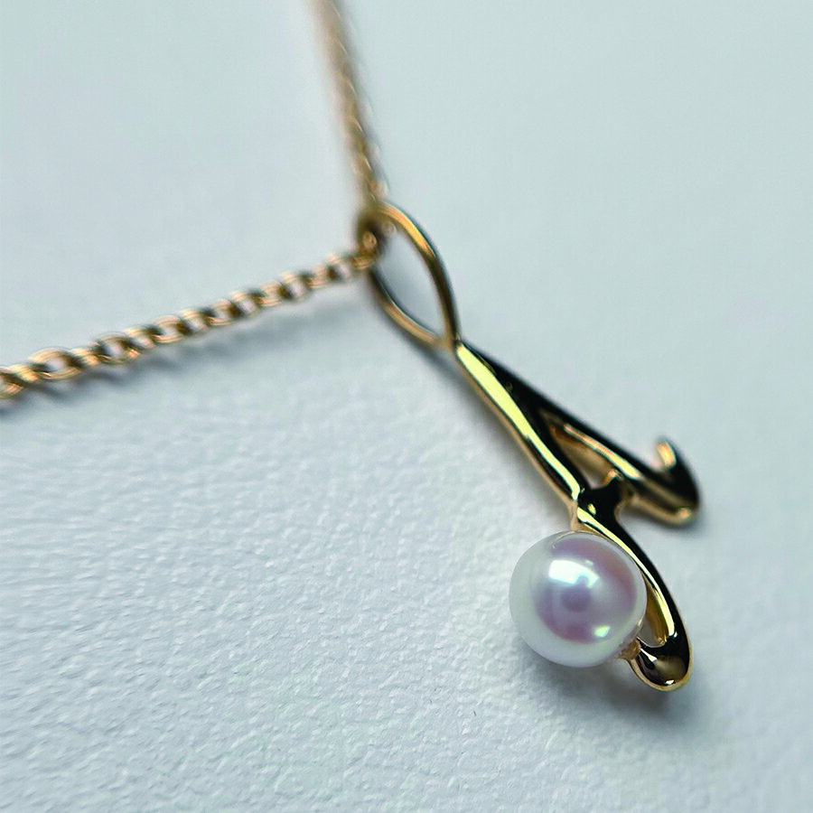 【ふるさと納税】 真珠 ネックレス アクセサリー ペンダント ゴールド カラー or シルバー カラー パール 3.5ミリ アコヤ真珠 伊勢 志摩 伊勢志摩 冠婚葬祭 結婚式 入学式 卒業式 レディース カジュアル / akoya 空と海のペンダント（ ゴールドカラー / シルバーカラー ） サムネイル2