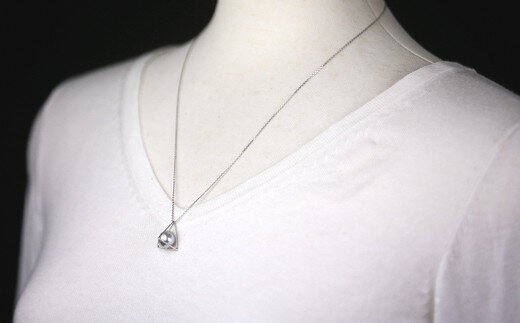 【ふるさと納税】 「世界にたったひとつ！」あこや・バロックパールペンダント / 伊勢志摩 伊勢 志摩 英虞湾 真珠 アコヤ真珠 本真珠 パール ネックレス ペンダント アクセサリー ギフト プレゼント クリスマス バレンタイン ファッション カジュアル 誕生石 記念日 国産 サムネイル2