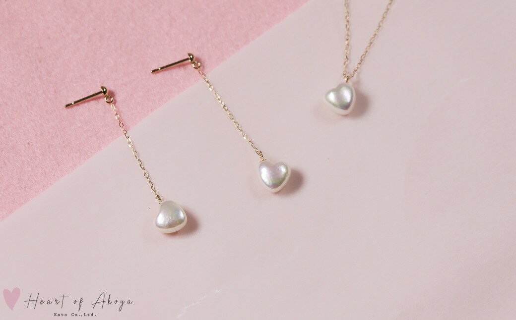 【ふるさと納税】 愛らしい　Heart of Akoya　ピアス / 伊勢志摩 伊勢 志摩 英虞湾 真珠 アコヤ真珠 本真珠 パール ピアス アクセサリー ギフト プレゼント クリスマス バレンタイン ファッション カジュアル 誕生石 記念日 国産 サムネイル3