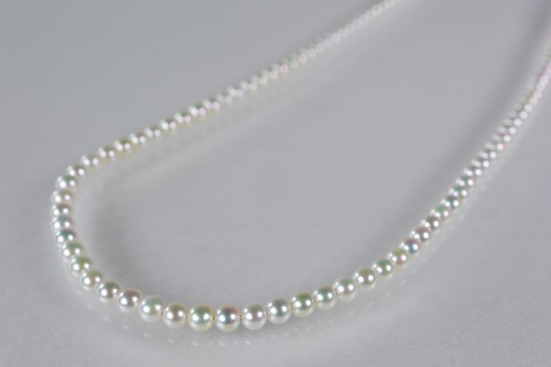 【ふるさと納税】 真珠 アクセサリー ネックレス パール 2.5mm 以上 3mm 未満 伊勢 志摩 伊勢志摩 冠婚葬祭 結婚式 入学式 卒業式 お祝い ジュエリー 金具 Pt プラチナ アコヤ真珠 アコヤ貝 / あこや真珠マチネネックレス サムネイル3