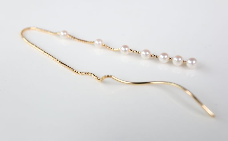 【ふるさと納税】 真珠 アクセサリー ピアス パール 2mm 以上 2.5mm 未満 ジュエリー K18 18金 伊勢 志摩 伊勢志摩 三重県 プレゼント 誕生日 おすすめ ギフト 結婚式 入学式 卒業式 アコヤ真珠 アコヤ貝 ベビーパール / アコヤベビーパール アメリカンタイプ サムネイル2