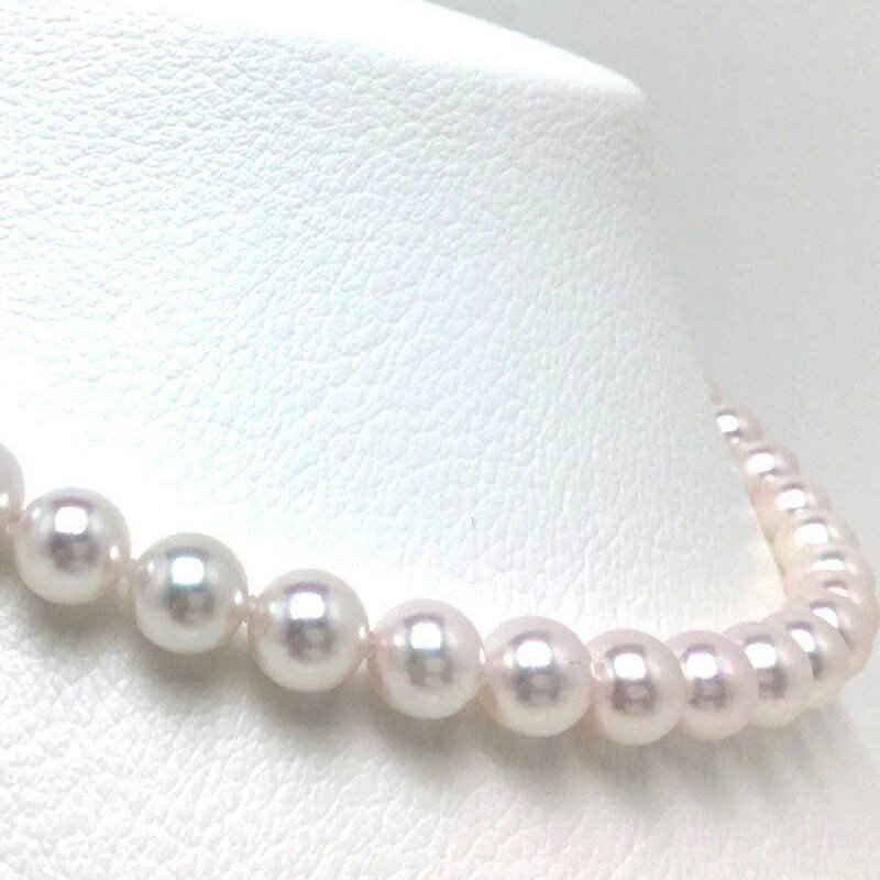 【ふるさと納税】 真珠 ネックレス あこや 花珠 アクセサリー 伊勢志摩 志摩 ギフト パール 母の日 入学式 卒業式 結婚式 冠婚葬祭 成人祝い 結婚祝い / 老舗の真珠専門店・花珠鑑別書付きアコヤ真珠ネックレスセット8.5～9.0ミリ サムネイル2