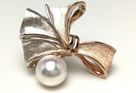 【ふるさと納税】 老舗の真珠専門店・花珠クラス・アコヤ真珠ブローチ9.0～9.5ミリ サムネイル3