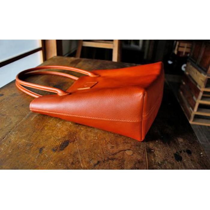 【ふるさと納税】本革手縫いのトートバッグ サムネイル2