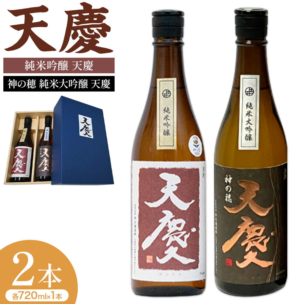 純米吟醸酒 天慶 神の穂 純米大吟醸 天慶 2本セット 各720ml×1 合資会社早川酒造部《30日以内に出荷予定(土日祝除く)》 三重県 東員町 日本酒 酒 お酒 送料無料