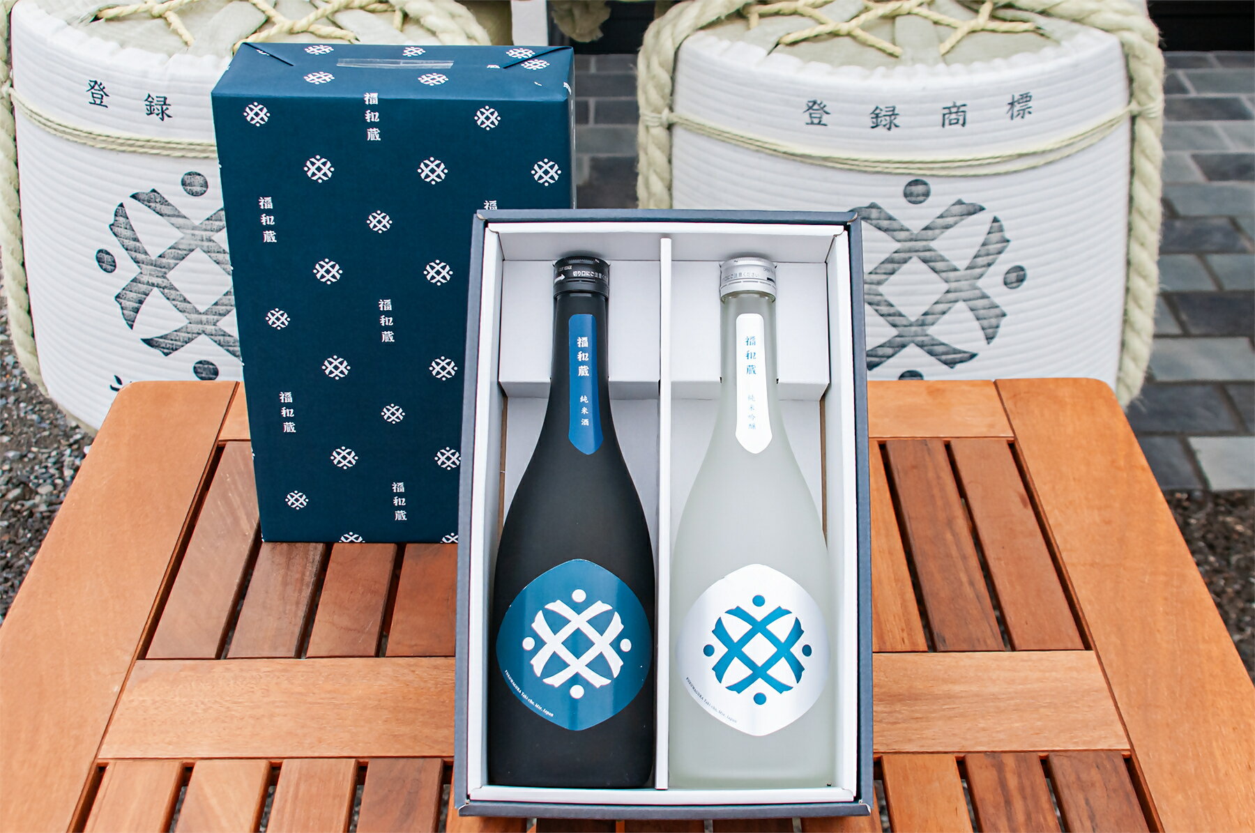 日本酒　福和蔵　純米酒 純米吟醸の金賞セット 720ml×2本 | 井村屋 im-02 地酒