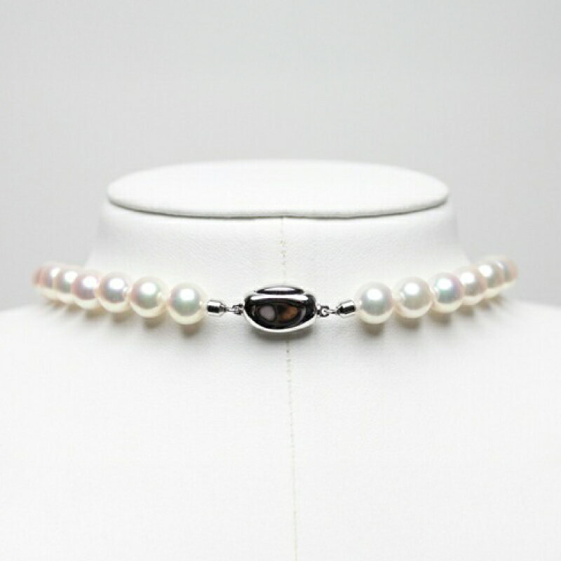 【ふるさと納税】 真珠 ネックレス イヤリング セット 9.0-9.5mm K14 WG 大粒 希少 アコヤ真珠 アクセサリー ファッション ジュエリー akoya パール 高級 プレゼント 贈り物 贈答品 お祝い 誕生日 冠婚葬祭 結婚式 卒業式 入学式 三重県 伊勢 志摩 南伊勢町 パールハヤシ サムネイル3