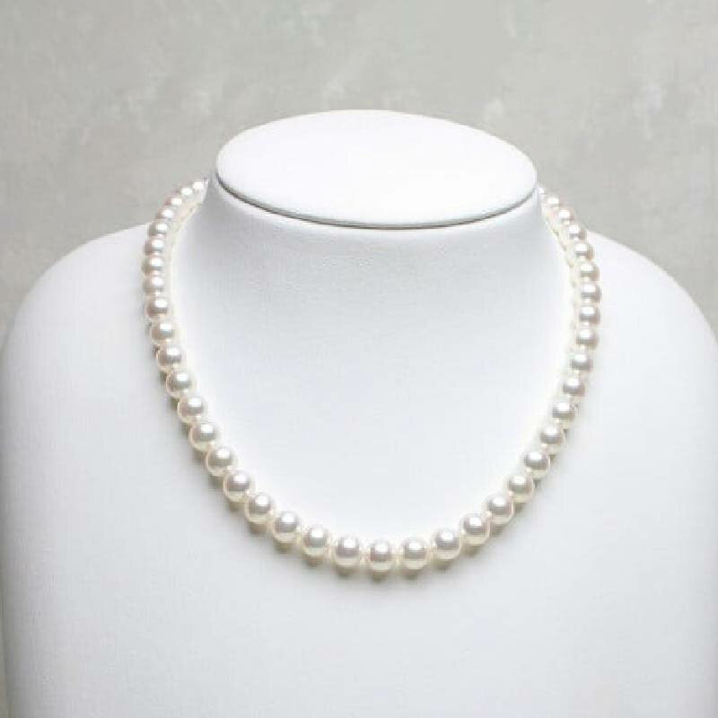 【ふるさと納税】 真珠 ネックレス 7.5-8.0mm アコヤ真珠 アクセサリー ファッション ジュエリー akoya パール フォーマル カジュアル プレゼント ギフト 贈り物 贈答品 お祝い 誕生日 記念日 冠婚葬祭 慶事 結婚式 卒業式 入学式 三重県 伊勢 志摩 南伊勢町 パールハヤシ サムネイル2