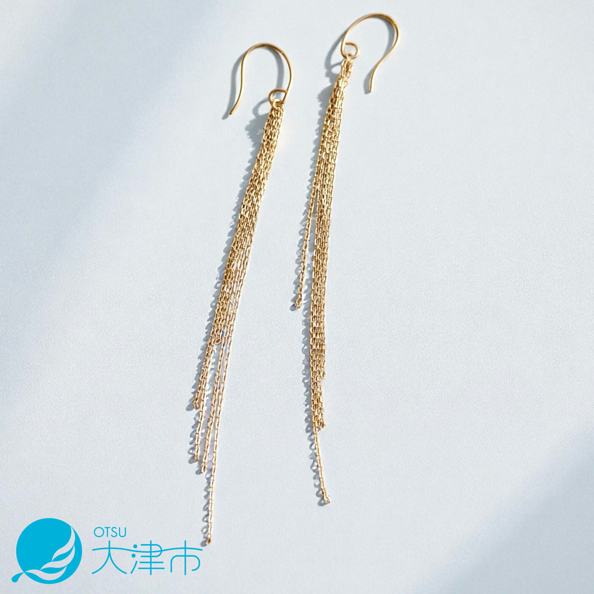 18金イエローゴールド 小豆チェーンフックピアス しなやかに揺れる上質な煌めき 大人のエレガント / SP1001-K18 【レビューキャンペーン実施中】/ 金 ゴールド ジュエリー アクセサリー ギフト プレゼント レディース シンプル 定番