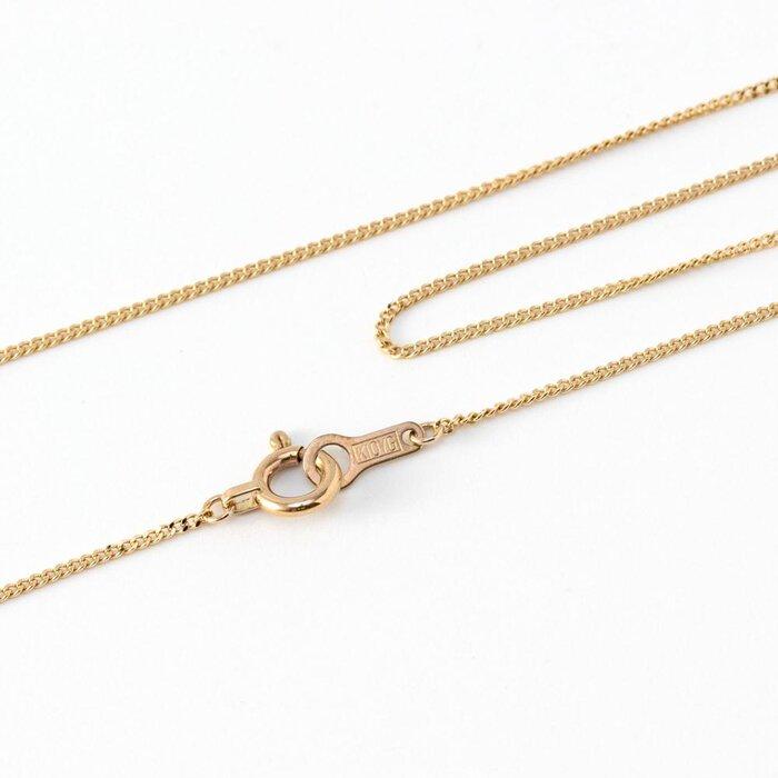 【ふるさと納税】【K10イエローゴールド チェーンネックレス】人気の喜平チェーン 華奢見えデザイン 上品な長さ40cm　SN1011-K10 / 金 ゴールド ジュエリー アクセサリー ギフト プレゼント レディース シンプル 定番 サムネイル3