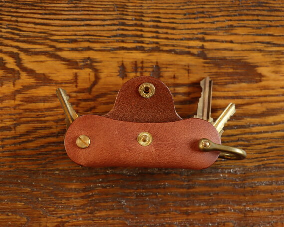 【ふるさと納税】本革コンパクトキーケース - 画像3