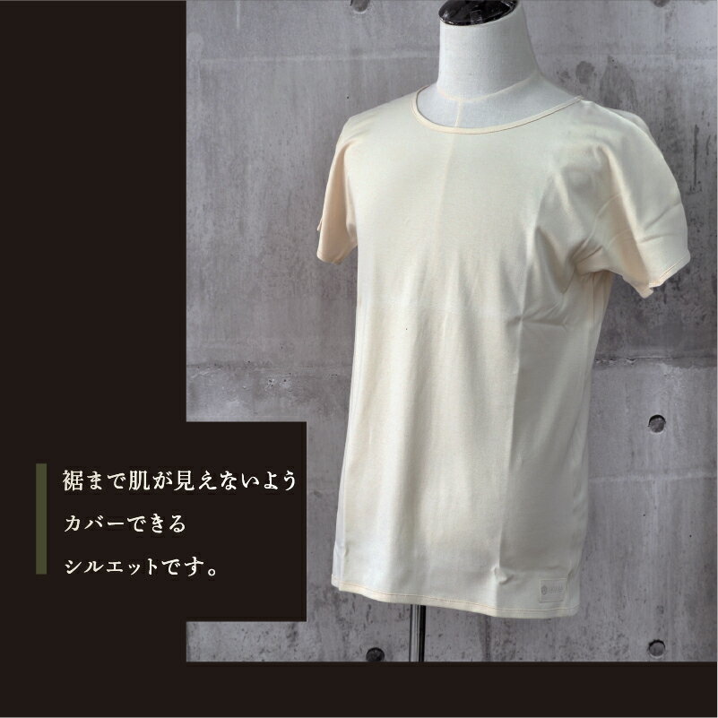 【ふるさと納税】 メンズ 半袖肌着 サイズが選べる ピュアオーガニックコットンアルティメイトピマ100％ インナー オーガニック オーガニックコットン 有機栽培 ナチュラル ピュア 半袖 S M L 肌着 コットン 男性 男性用 服 洋服 滋賀 彦根 サムネイル2