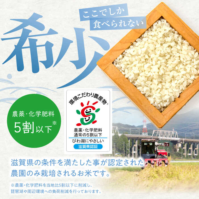 【ふるさと納税】すぐ届く【令和7年産】 近江米 コシヒカリ 5kg〜10kg 魚のゆりかご水田米　長浜市/阿辻農園[AQAW003] コシヒカリ こしひかり 近江米 滋賀 水田 米 お米 白米 5kg 人気 おすすめ 5キロ ごはん ご飯 精米 おにぎり すぐ届く すぐ 届く スピード発送 - 画像3
