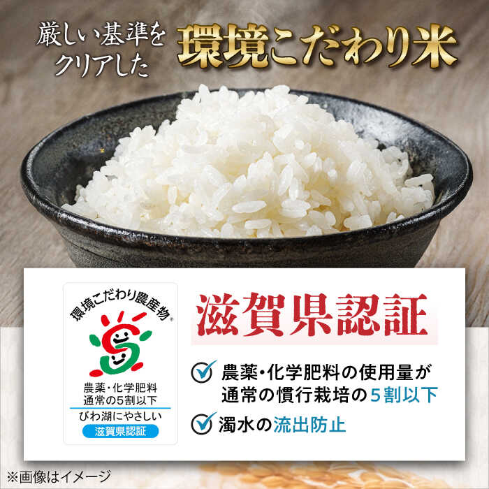 【ふるさと納税】【令和7年産】 環境こだわり米 みずかがみ 10kg ×3（30kg） 滋賀県長浜市/株式会社TPF [AQCQ005] みずかがみ 10kg 米 お米 白米 30kg ※着日指定不可 - 画像3