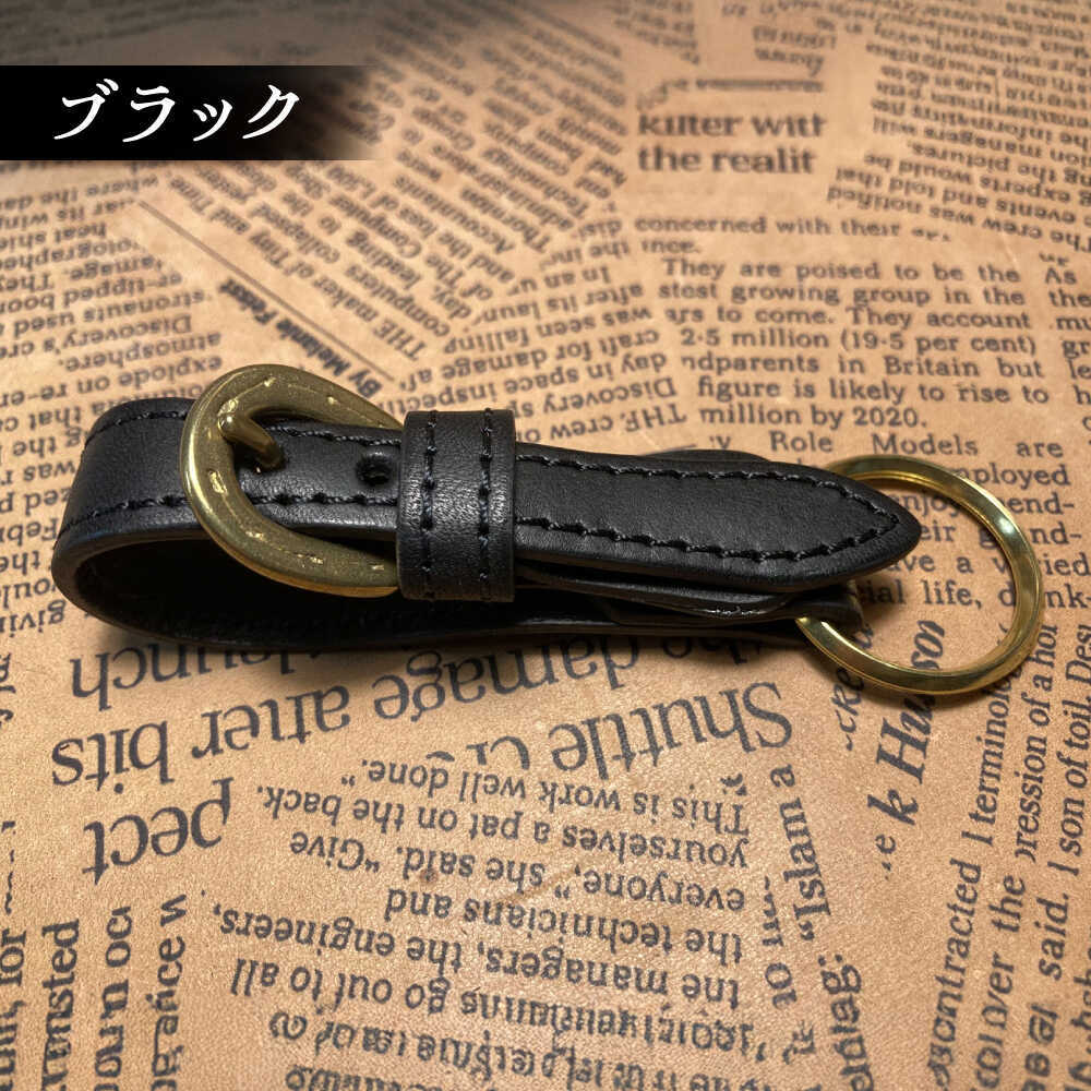 【ふるさと納税】【選べるカラー】蹄鉄ラウンドファスナーコインケース（レッド）＆蹄鉄バックルキーリング / 競馬 馬 競走馬 本革 革小物 ハンドメイド レザー 雑貨 日用品 / 栗東市 / 株式会社ブルズエフ[BIAU049] サムネイル3