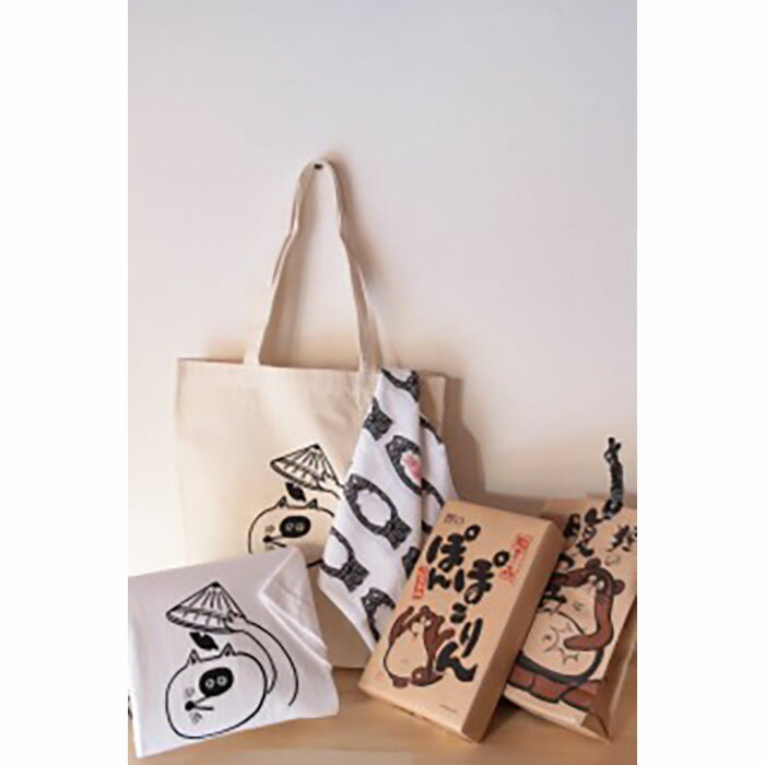 【ふるさと納税】甲賀市信楽町といえばたぬき！信楽たぬき応援セット！！（Tシャツ Lサイズセット） | 甲賀市 たぬきモチーフ Tシャツ 信楽町 人気 おすすめ アパレル 雑貨 ファッション ユニセックス 綿素材 ギフト プレゼント お取り寄せ 通販 送料無料 ふるさと納税 サムネイル2