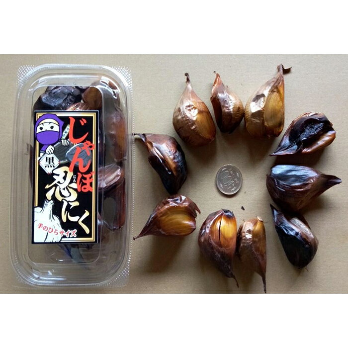 【ふるさと納税】じゃんぼ黒忍にく（甲賀産ジャンボ黒にんにく） | 甲賀市 特産品 黒にんにく 健康食品 発酵食品 人気 おすすめ にんにく 熟成 発酵 黒ニンニク スーパーフード 滋養強壮 美容 健康 お取り寄せ 通販 送料無料 ふるさと納税 - 画像2