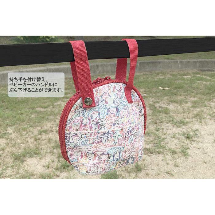 【ふるさと納税】【RAU-RAU-G YUKA（らうらうじ　ゆか)】シェル型マグポーチ／ひと柄 | 滋賀県 野洲市 滋賀 野洲 滋賀県野洲市 楽天ふるさと 納税 支援 支援品 返礼品 返礼 特産品 名産 特産 名産品 故郷納税 おしゃれ かわいい ポーチ ケース お取り寄せ 取り寄せ サムネイル2